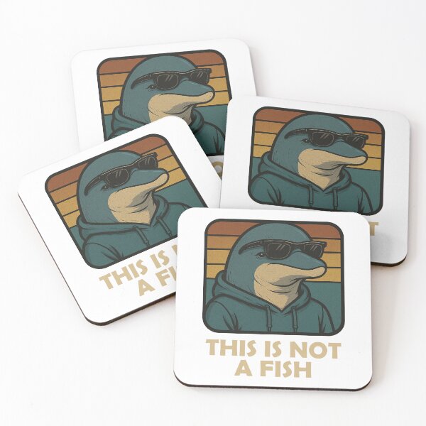Item preview, DOLPHIN : THIS IS NOT FISH designed and sold by pecussoul.