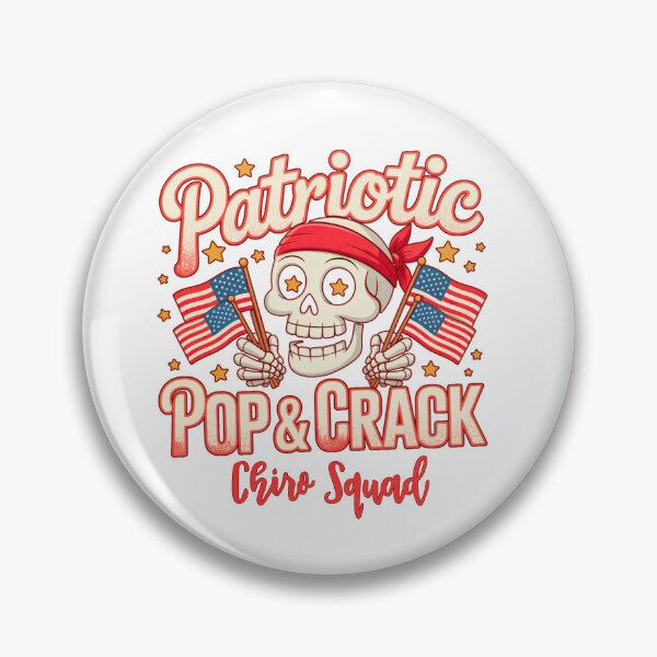 Item preview, Patriotic Pops and Crack Chiro Squad designed and sold by Nzgiftsandmore.