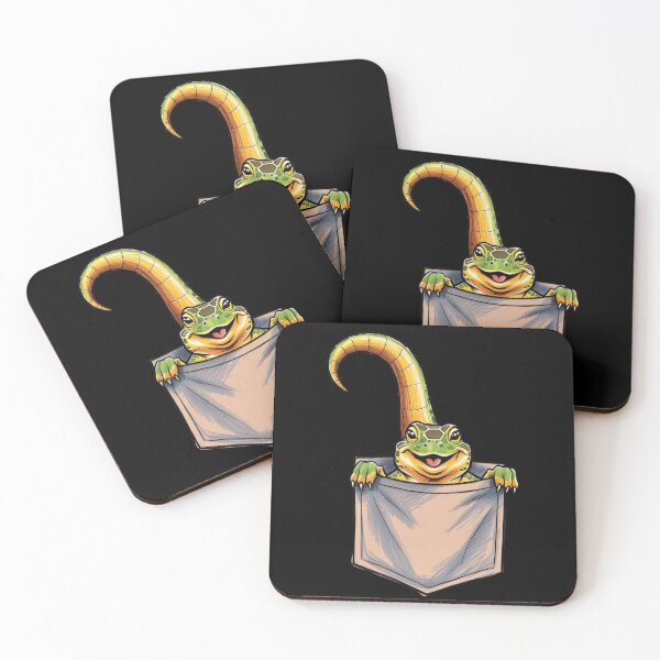 Item preview, Cute Pocket Reptiles – Funny Lizard Gang designed and sold by Design_Your_Day.
