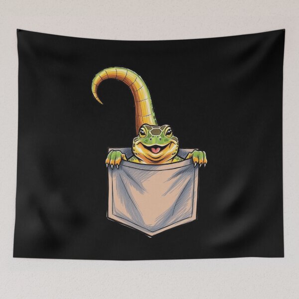 Item preview, Cute Pocket Reptiles – Funny Lizard Gang designed and sold by Design_Your_Day.
