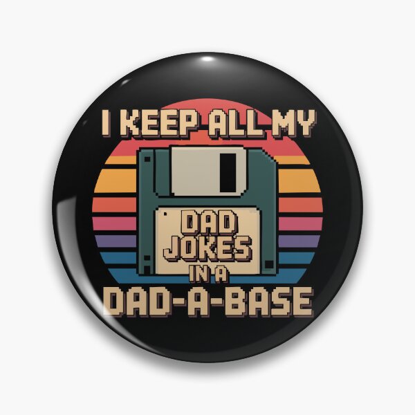 Item preview, Dad Joke Database Shirt. Funny Retro Tech Gift for Geeky Dads. designed and sold by Aknarin Thika.