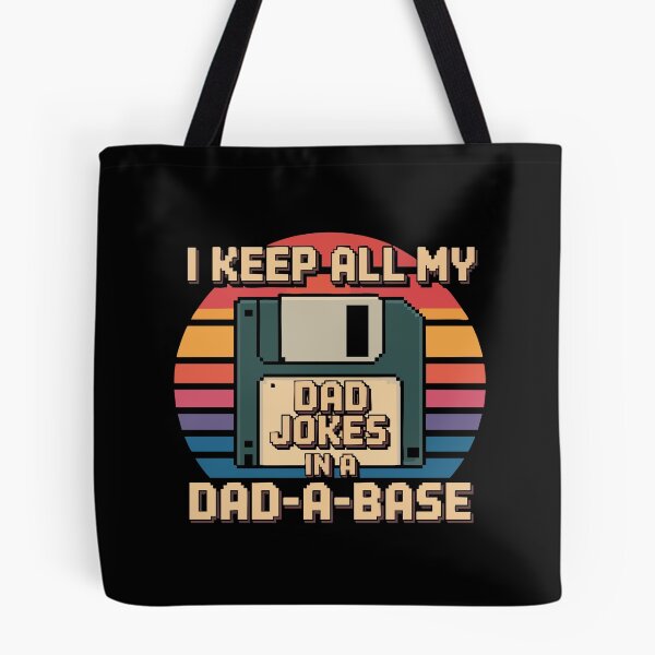 Item preview, Dad Joke Database Shirt. Funny Retro Tech Gift for Geeky Dads. designed and sold by Aknarin Thika.