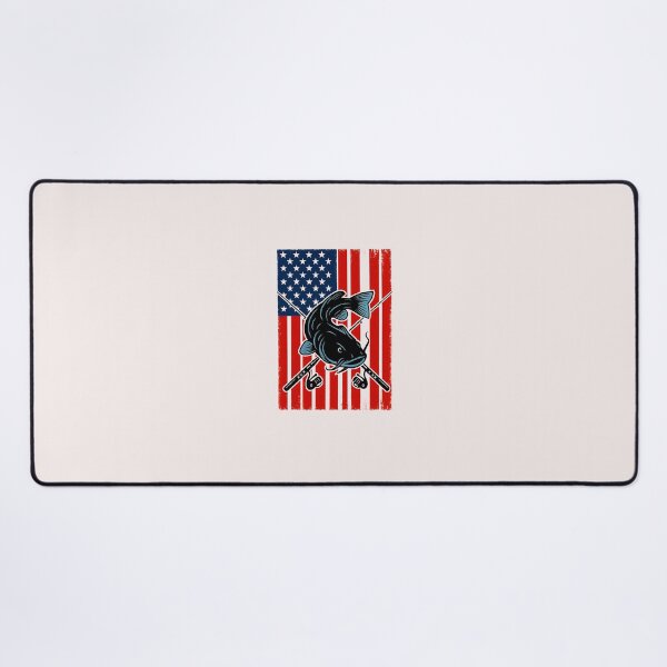 Item preview, 4th of July Fishing USA Flag Catfish Catfishing Patriotic designed and sold by facegm.