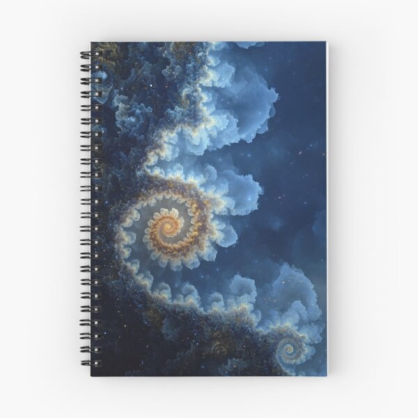 Item preview, Nebula Helix Bloom - Fractal Constellations designed and sold by Cosmicly-Inked.