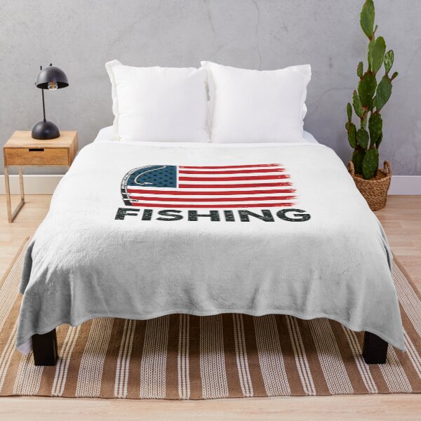 Item preview, American Flag Fishing 4th of July designed and sold by facegm.