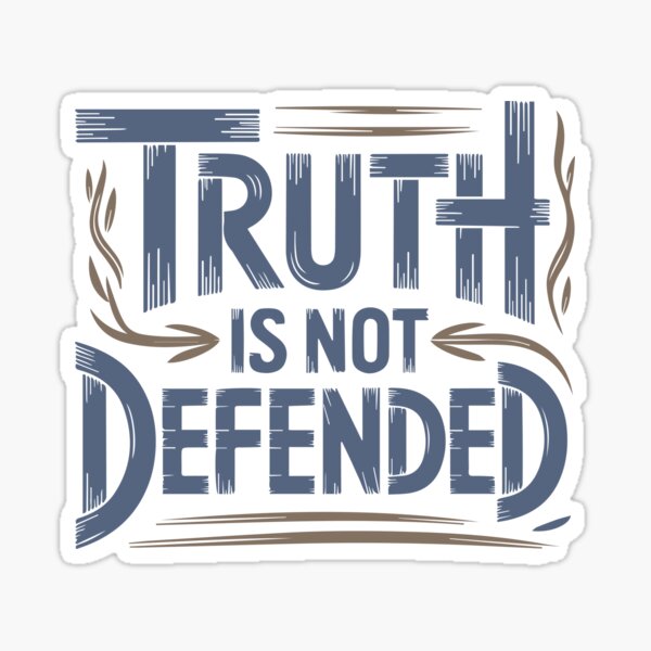 Item preview, Truth is not defended designed and sold by La Maga.