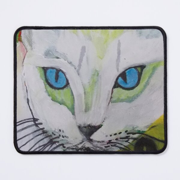 Item preview, White Cat designed and sold by wdarart.