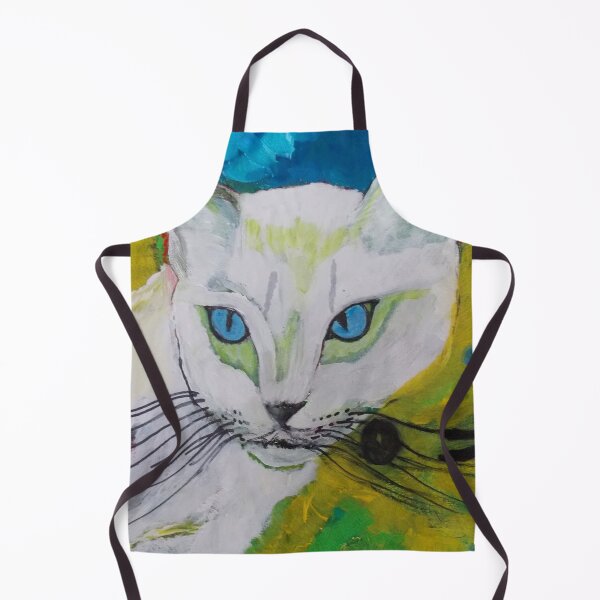 Item preview, White Cat designed and sold by wdarart.