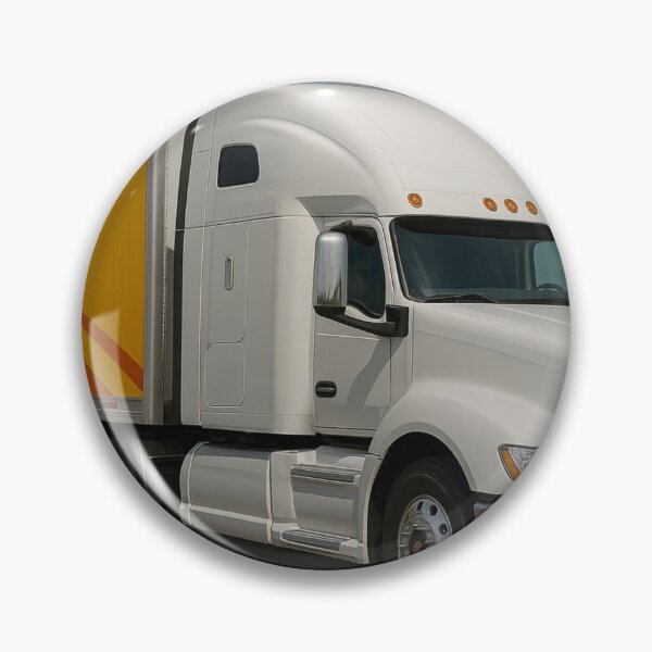 Item preview, Modern White truck with a trailer designed and sold by MKCreations2025.