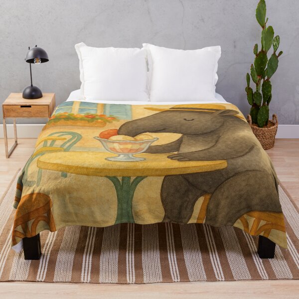 Item preview, funny tapir in the ice cream parlor designed and sold by Mauswohn.