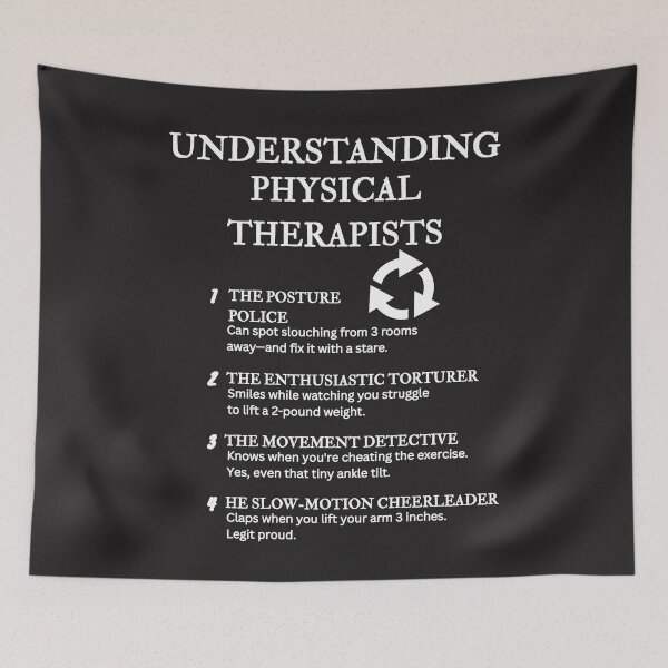 Item preview, Understanding Physical Therapists – Funny Rehab Life Definitions – Black designed and sold by PsyFlow35.