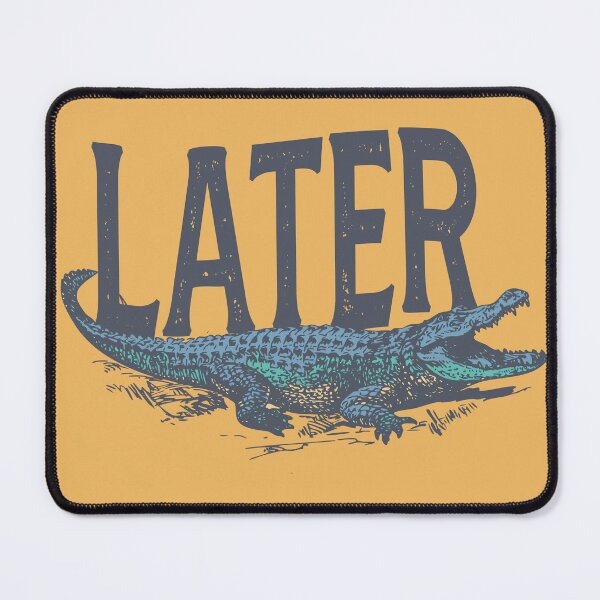 Item preview, Later Gator Comfort Colors Distressed Graphic Shirt Vintage 90s Y2K Alligator Print, Retro Style T-Shirt, Funky Fashion Trendy Apparel Cute designed and sold by Gargamal.