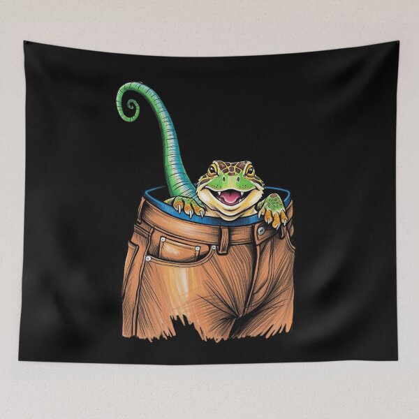 Item preview, Cute Pocket Reptiles – Funny Lizard Gang designed and sold by Design_Your_Day.