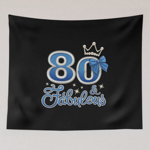 Item preview, 80th Birthday. 80 & Fabulous women’s designed and sold by iclipart.