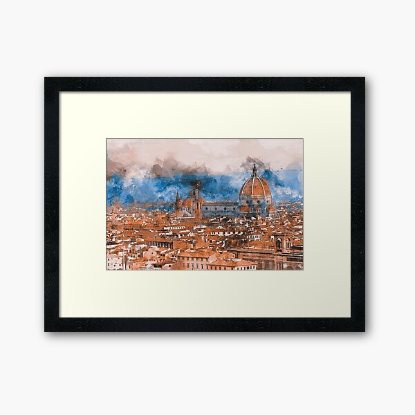 Item preview, Florence, Beauty of Italy designed and sold by AM FineArtPrints.