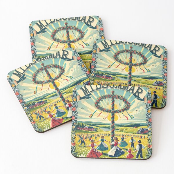 Item preview, Traditional Midsommar Celebration in Sweden Countryside designed and sold by Koalangel.