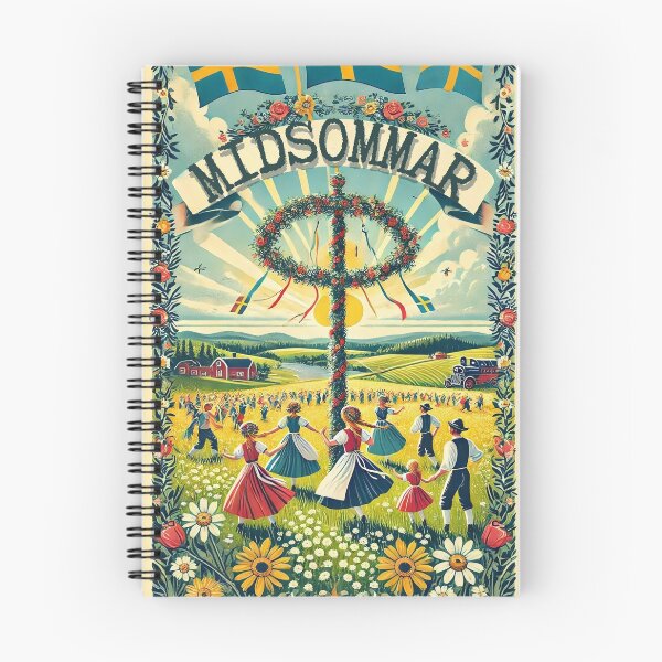 Item preview, Traditional Midsommar Celebration in Sweden Countryside designed and sold by Koalangel.