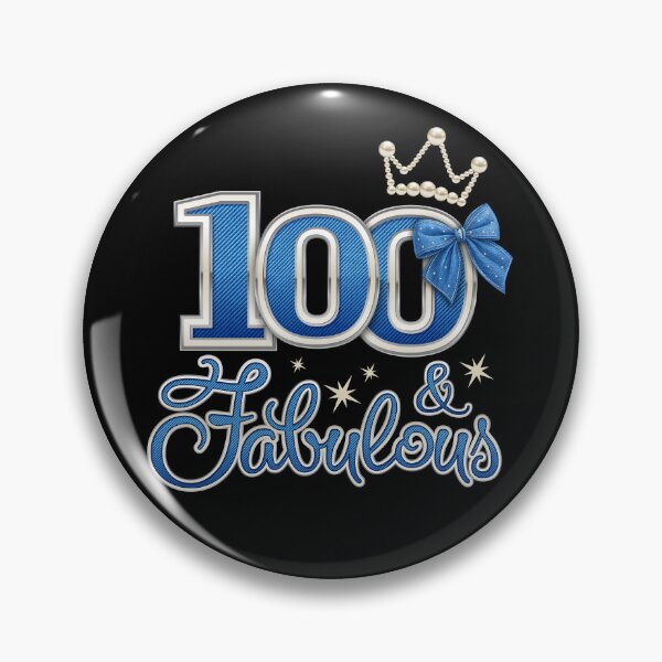 Item preview, 100th Birthday. 100 & Fabulous women’s designed and sold by iclipart.