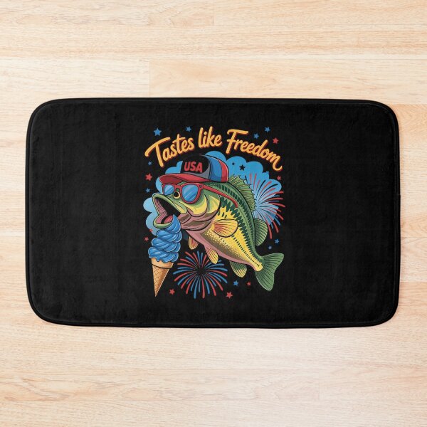 Item preview, Funny Usa Fishing Tastes Like Freedom 4th Of July America designed and sold by diyoor.