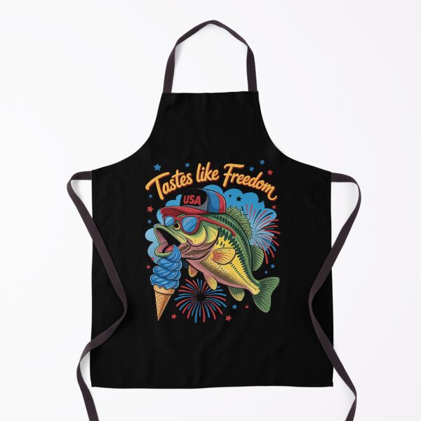 Item preview, Funny Usa Fishing Tastes Like Freedom 4th Of July America designed and sold by diyoor.