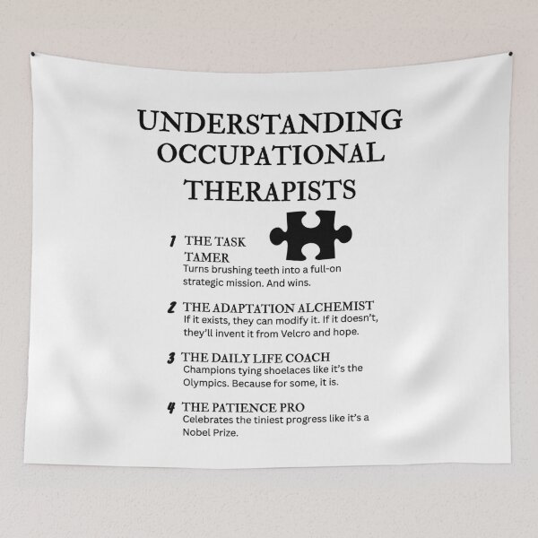 Item preview, Understanding Occupational Therapists – Funny Functional Life Definitions designed and sold by PsyFlow35.