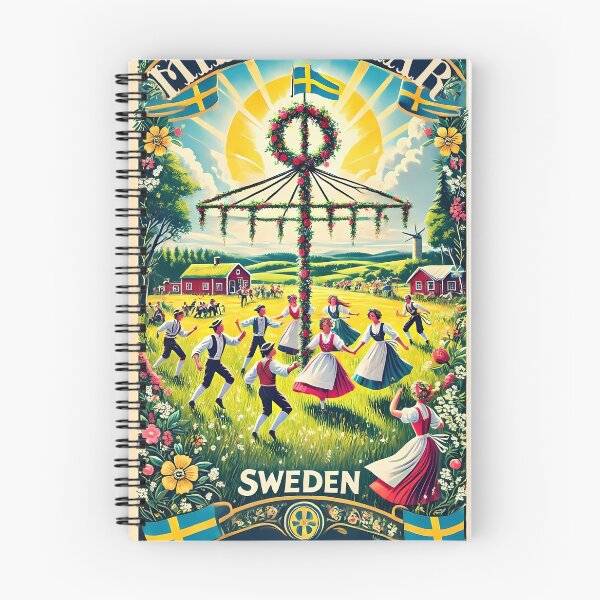 Item preview, Swedish Midsommar Dance Around the Maypole designed and sold by Koalangel.