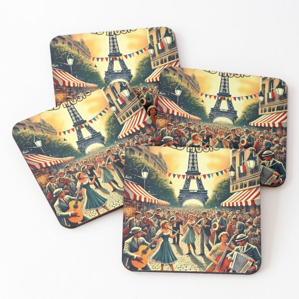 Item preview, Paris Street Concert for Fête de la Musique designed and sold by Koalangel.