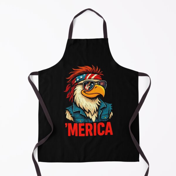 Item preview, MERICA Shirt 4th of July Eagle Wearing Sunglasses Funny Patriotic designed and sold by diyoor.