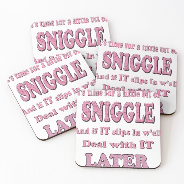 Item preview, Its time for a little bit of SNIGGLE and if IT slips in w'ell seal with IT LATER designed and sold by Huskyyy Designs.