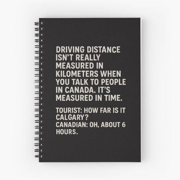 Item preview, Funny Canadian Culture Driving Measured In Time  designed and sold by HowToCanadian.