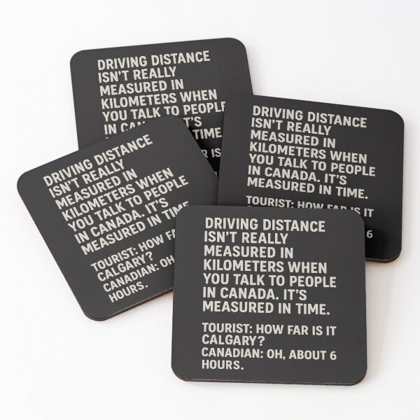 Item preview, Funny Canadian Culture Driving Measured In Time  designed and sold by HowToCanadian.