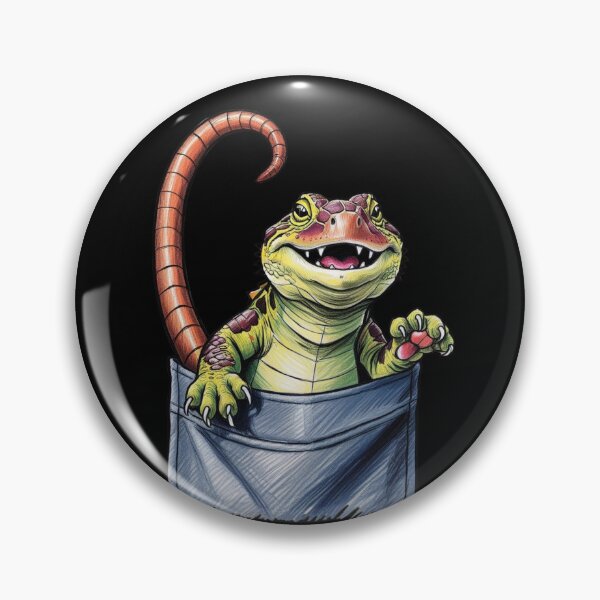 Item preview, Cute Pocket Reptiles – Funny Lizard Gang designed and sold by Design_Your_Day.