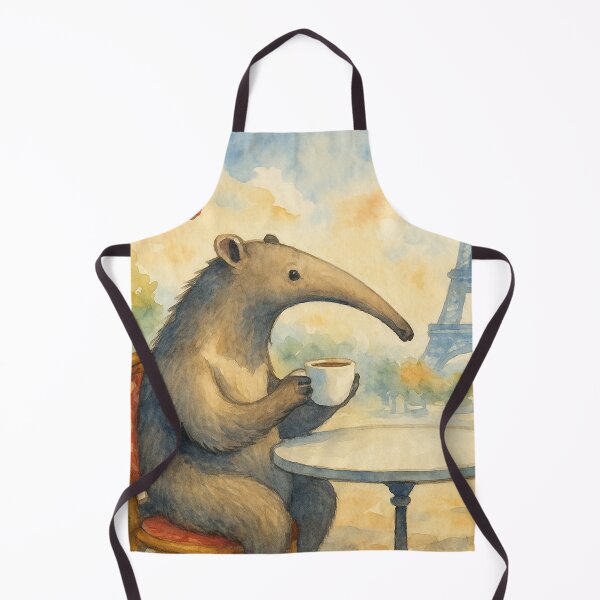 Item preview, cute anteater in Paris designed and sold by Mauswohn.