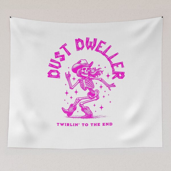 Item preview, Dust Dweller - Twirlin’ to the End Skeleton Western Design designed and sold by Broken Minimalister.