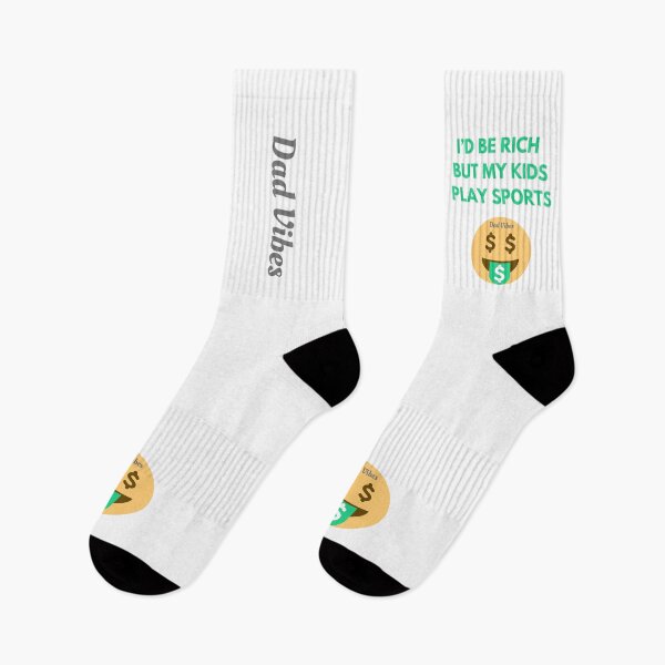 Item preview, I'd be rich, but my kids play sports designed and sold by Hey Saint!.