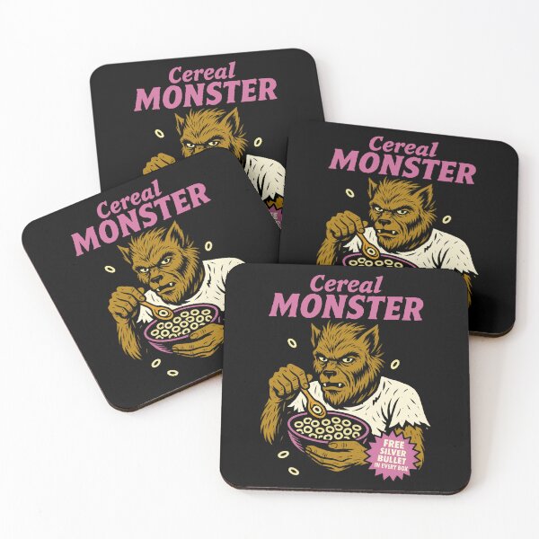 Item preview, Cereal Monster Parody Design | Funny Werewolf Horror designed and sold by Shirt-Face.