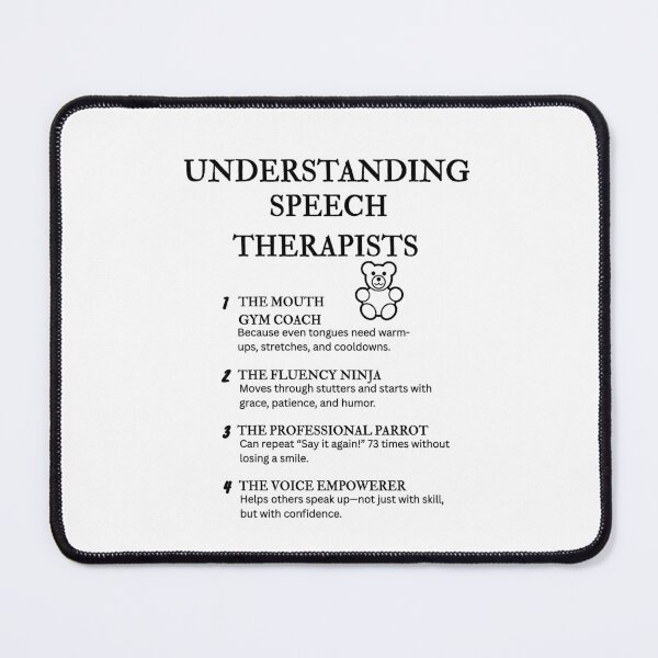 Item preview, Understanding Speech Therapists – Funny Communication Life Definitions designed and sold by PsyFlow35.