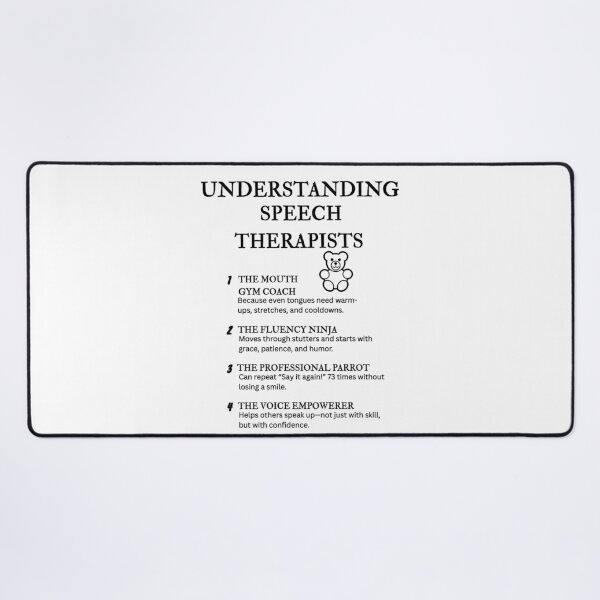 Item preview, Understanding Speech Therapists – Funny Communication Life Definitions designed and sold by PsyFlow35.