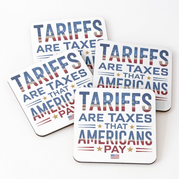 Item preview, Tariffs Are Taxes That Americans Pay designed and sold by Angry Swan Designs.