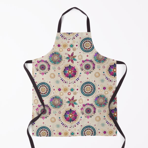 Item preview, Huichol Mandala Pattern in Visionary Colors designed and sold by Moisky Patterns.