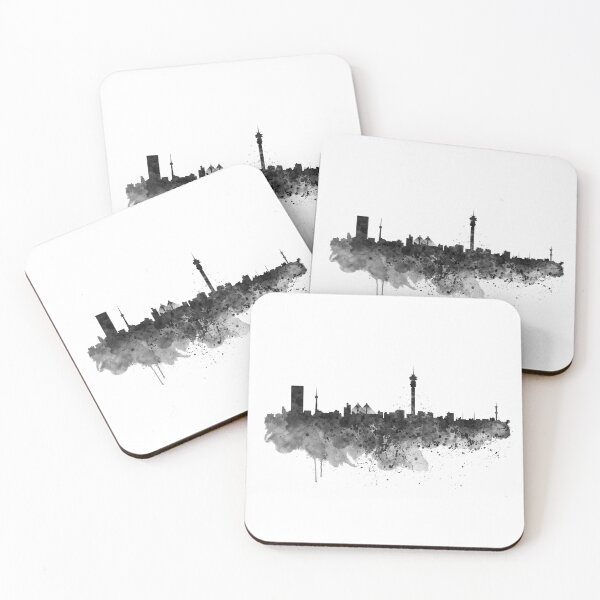 Item preview, Johannesburg B&W Skyline designed and sold by caracatita75.