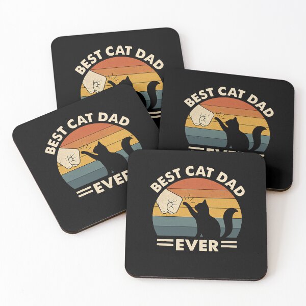Item preview, Cat Men Best Cat Dad Ever Funny Dad designed and sold by cawtoon.