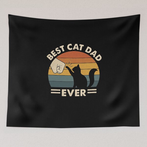 Item preview, Cat Men Best Cat Dad Ever Funny Dad designed and sold by cawtoon.