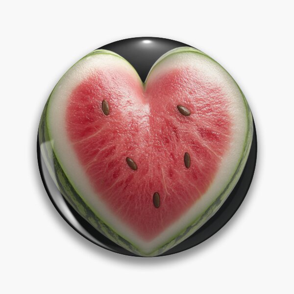 Item preview, Watermelon Love: Sweet & Juicy Heart designed and sold by Maryna_Reine.