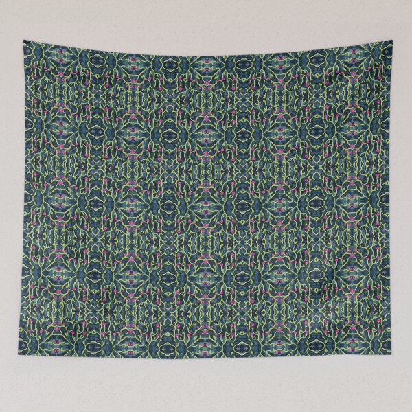 Item preview, Tendril pattern - floral design with a magical effect designed and sold by Laura Hartleif.