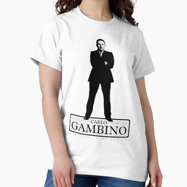 Vista previa del artículo con la obra «Carlo Gambino – El Don Silencioso», diseñado y vendido por UNK-Fatigues.
