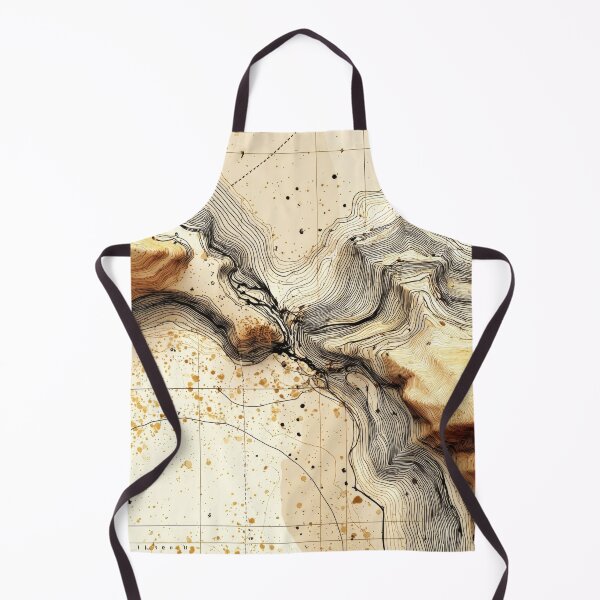 Item preview, Vintage Cartography Contours designed and sold by lematworks.