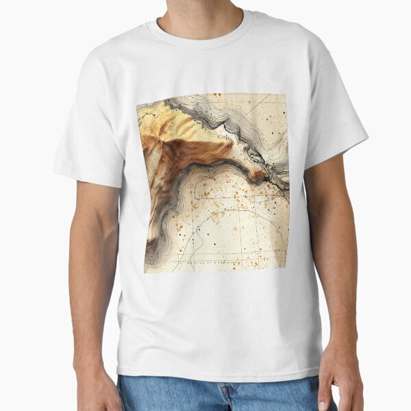 Item preview, Vintage Cartography Contours designed and sold by lematworks.