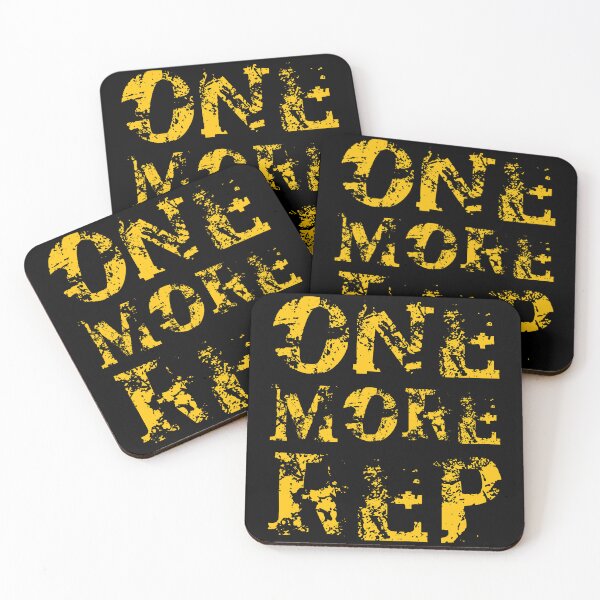 Item preview, Motivational Gym Quote | One More Rep designed and sold by typoinspired.
