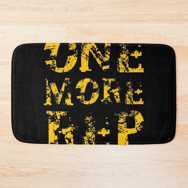 Item preview, Motivational Gym Quote | One More Rep designed and sold by typoinspired.